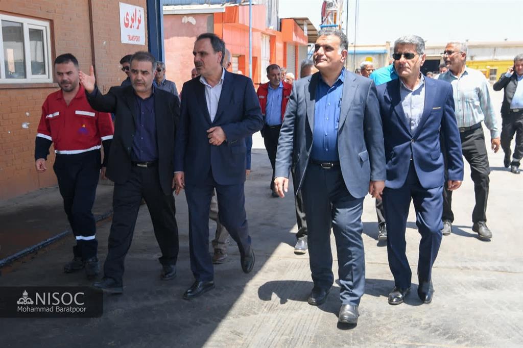 با حضور مدیرعامل مناطق نفتخیز جنوب: دكل تعمیراتی ۱۰۷ به مدار عملیات برگشت