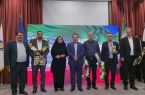 تندیس خانه بهداشت کارگری برتر خوزستان به نیشکر رسید تندیس خانه بهداشت کارگری برتر خوزستان به نیشکر رسید