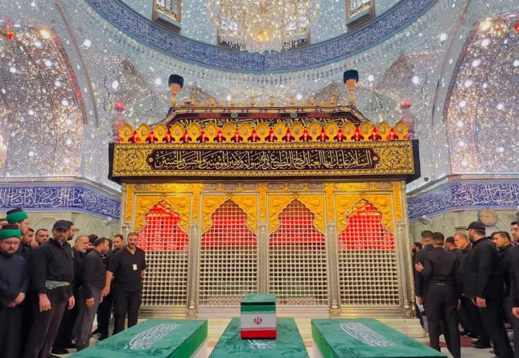 تشییع پیکر مطهر امام مجاهد شهید حضرت آیت‌الله العظمی سیّدعلی خامنه‌ای (قدس‌الله‌نفسه‌الزکیة) و شهدای خانواده ایشان،