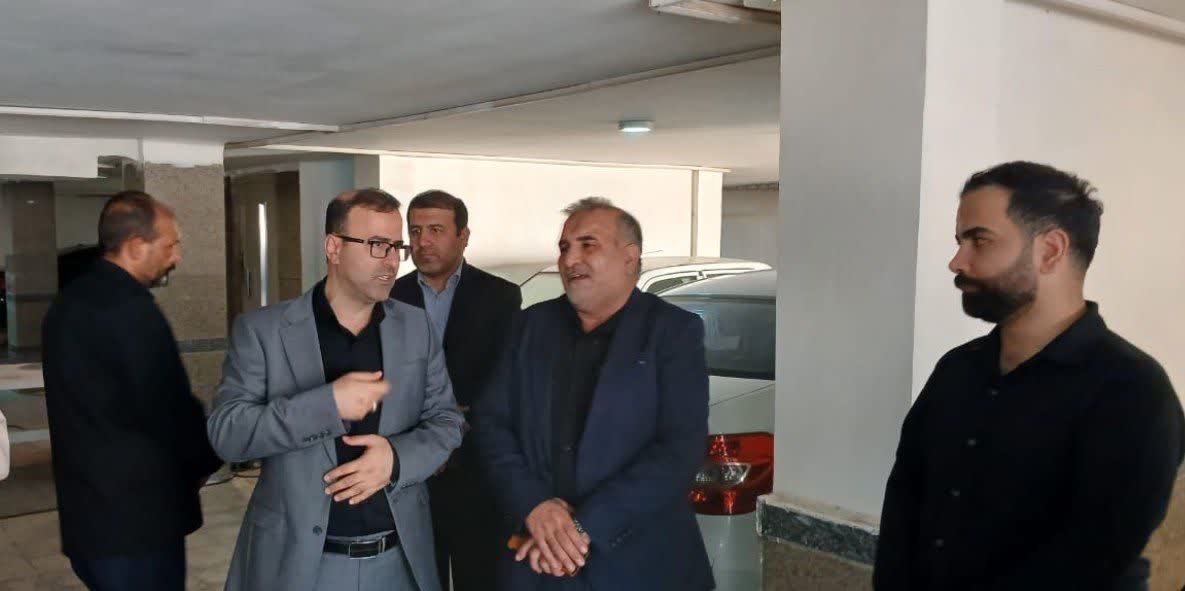 حضور مدیرعامل شرکت ملی حفاری ایران در آیین بدرقه شهید محسن نجاتی