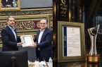 جایزه ملی کیفیت ایران به نیشکر رسید