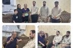 دیدار معاون فرهنگی شهرداری اهواز با با آزاده سرافراز «بهنام حسابی»