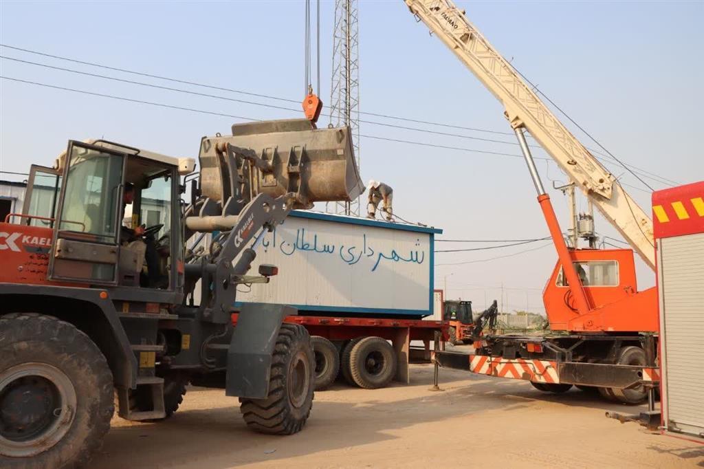 خدمترسانی بیوقفه ناوگان ترابری شركت ملی مناطق نفتخیز جنوب در مرز چذابه