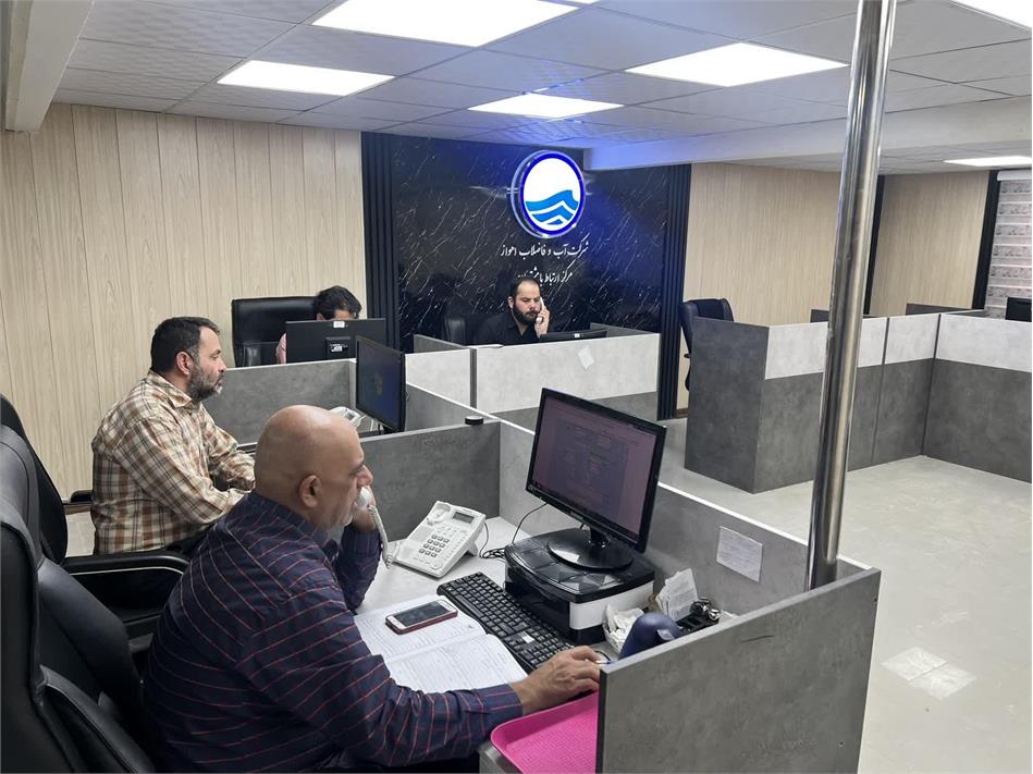پاسخگویی ۹۸ درصدی شرکت آبفا اهواز